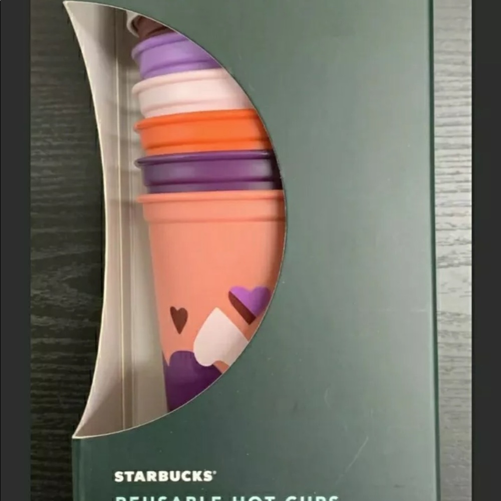 Starbucks 2021 Valentines Cups brand new set